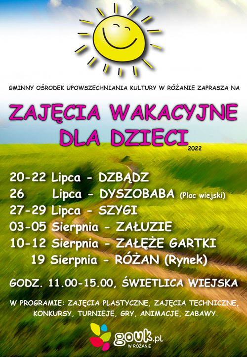 zaj wakace